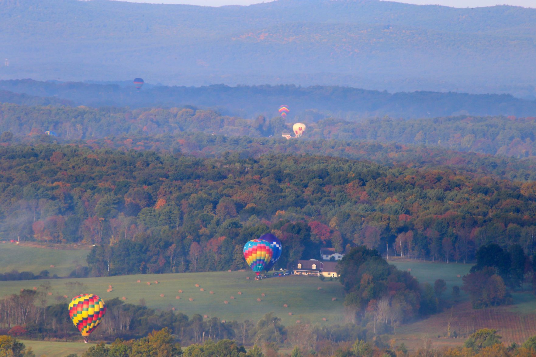 Adirondack Balloon Festival, Sunday morning